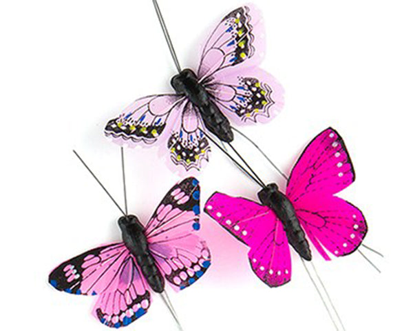 Beautiful Butterfly Decorative Set (Multiple Colors Available)