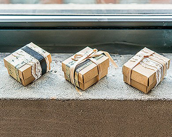 Vintage Style Favor Wrapping Kit (Set of 12) - Alternate Image 2 | My Wedding Favors