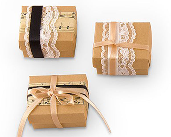 Vintage Style Favor Wrapping Kit (Set of 12) - Main Image | My Wedding Favors
