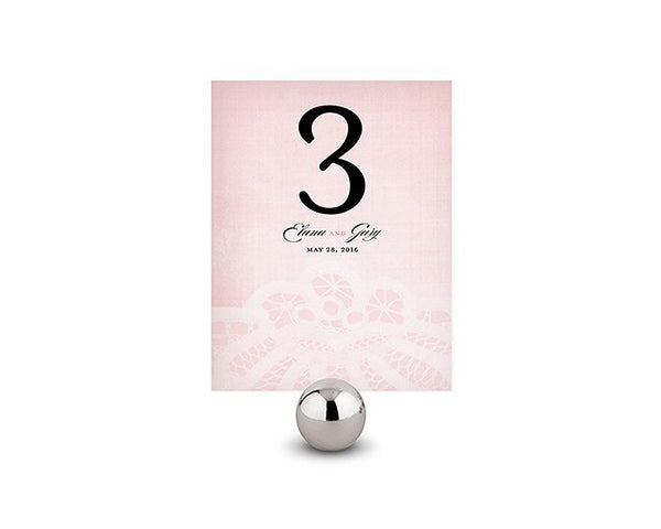 Vintage Lace Table Numbers (Set of 12) - Main Image | My Wedding Favors